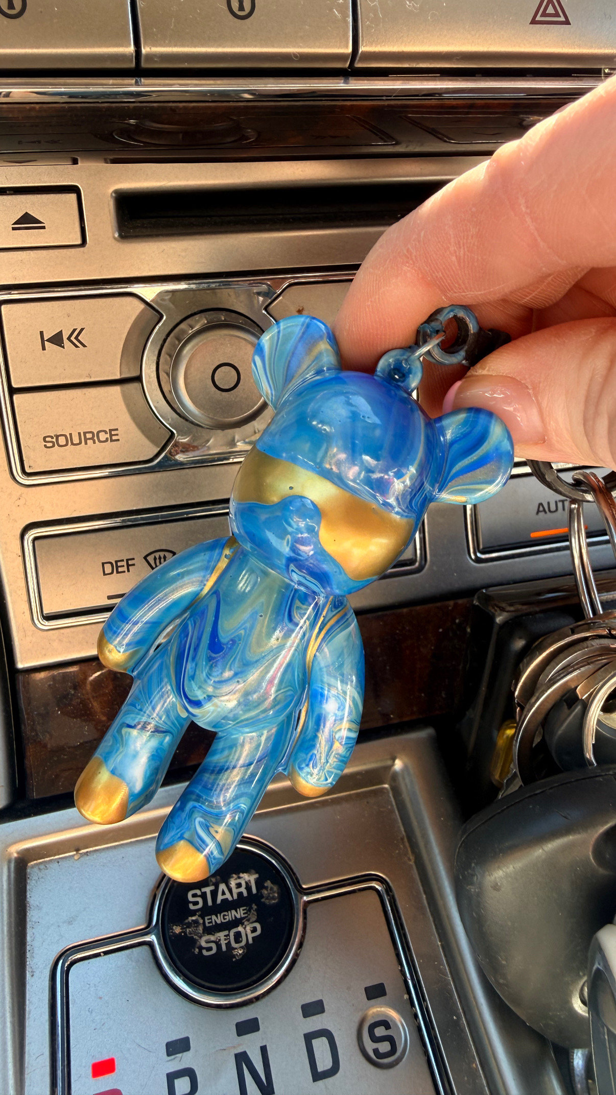 Atelier porte clefs FLUID ART