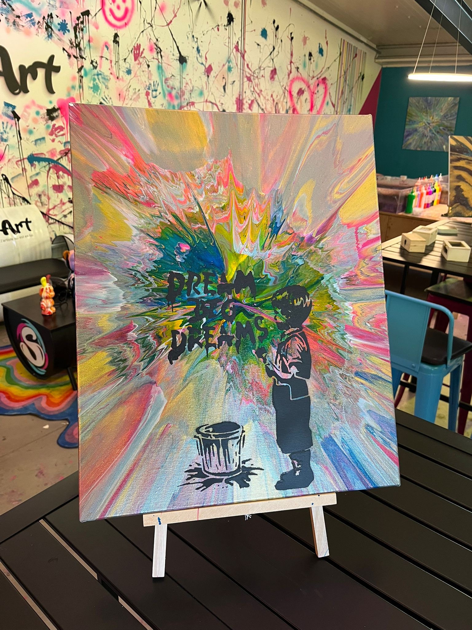 Résultat Spin Art